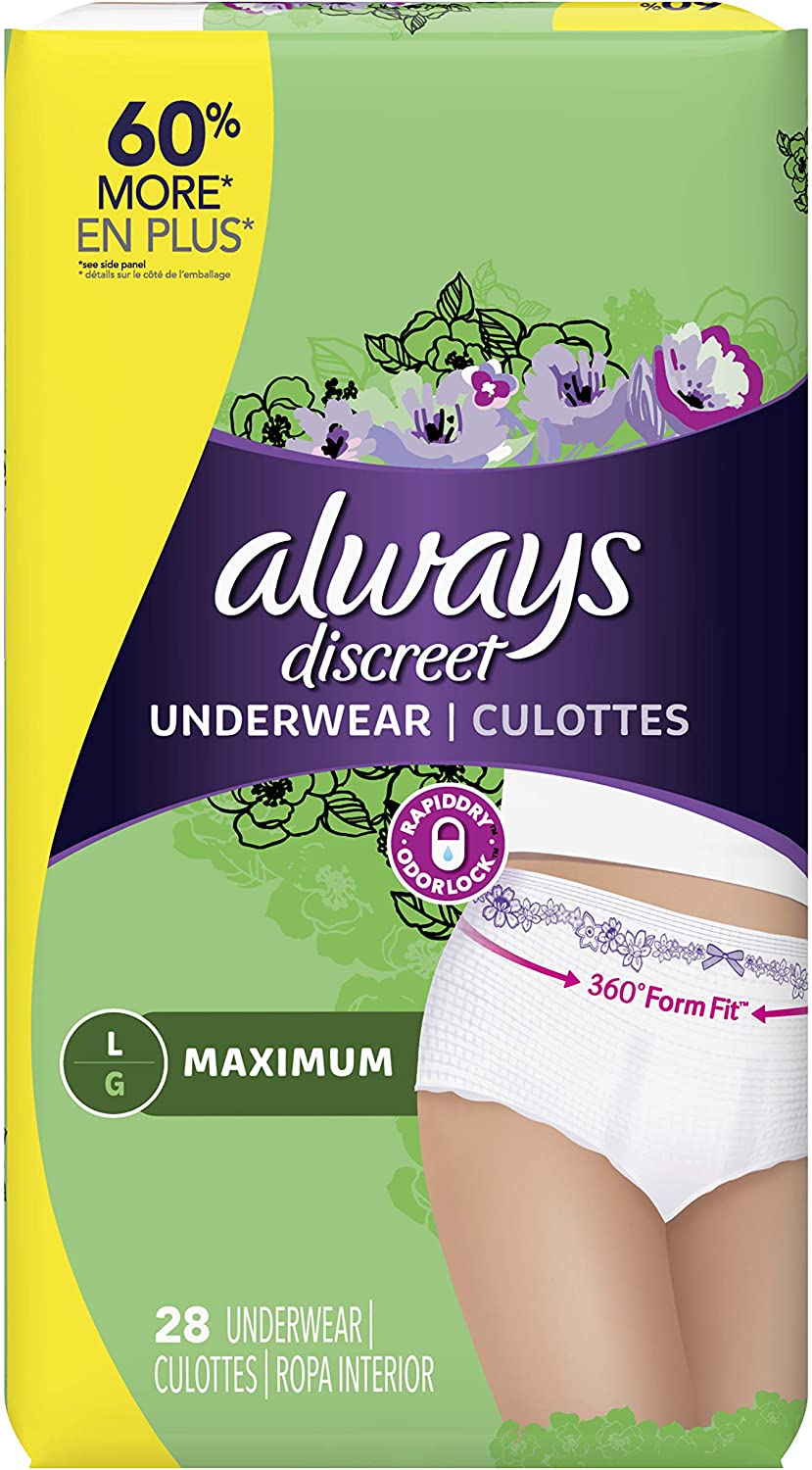 Always Discreet Underwear for Women