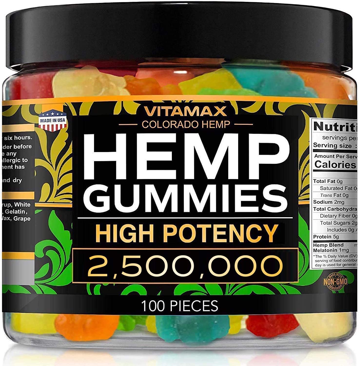  Vitamax Hemp GummiesVitamax Hemp Gummies